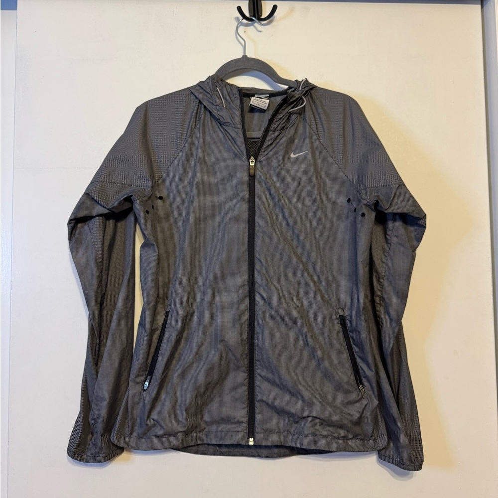 Women’s Nike Running Charcoal‎ Hooded Jacket